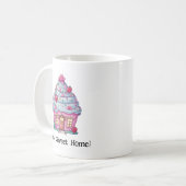 Home Sweet Home Cupcake Koffiemok (Voorkant links)