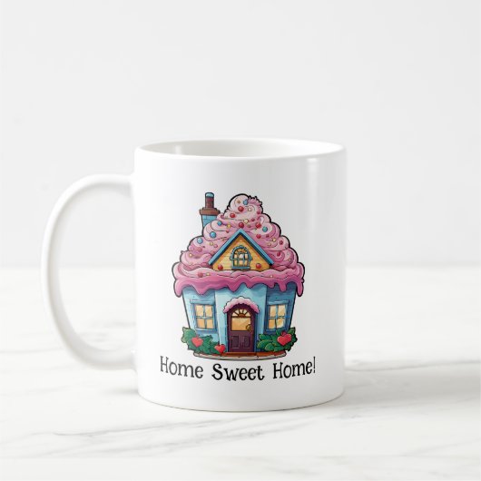 Home Sweet Home Cupcake Merk Koffiemok (Links)