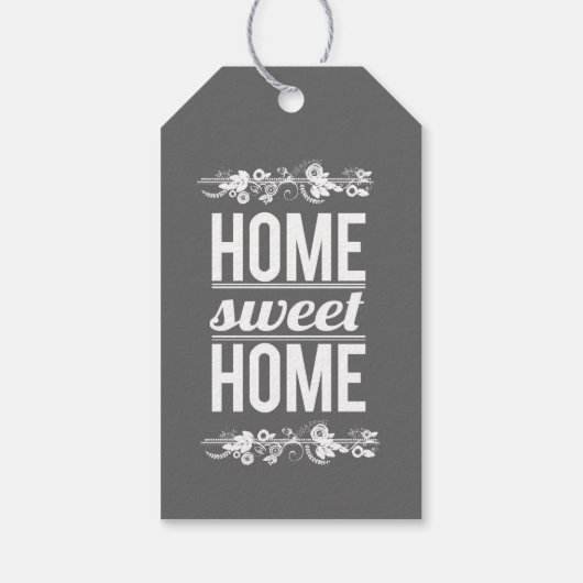 Home Sweet Home Custom Wine Label Cadeaulabel (Achterkant)