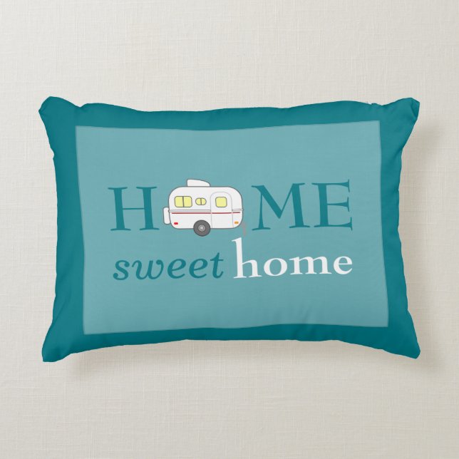 Home Sweet Home Decoratief Kussen (Voorkant)