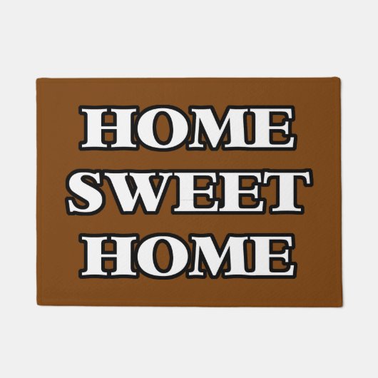 Home Sweet Home Deurmat (Voorkant)
