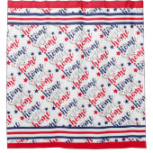 Home Sweet Home Douchegordijn (Voorkant)