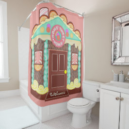 Home Sweet Home-douchegordijn/afspeelhuisfasoe Douchegordijn