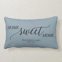 Home Sweet Home Familienaam Kussen