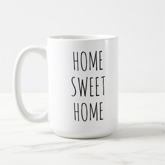 Home Sweet Home Farmhouse Decor Coffee Mok (Links)
