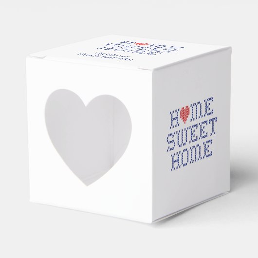 Home Sweet Home Favor Box Bedankdoosjes (Voorkant Zijde)