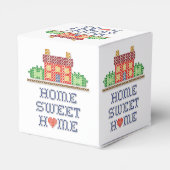 Home Sweet Home Favor Box Bedankdoosjes (Achterkant)