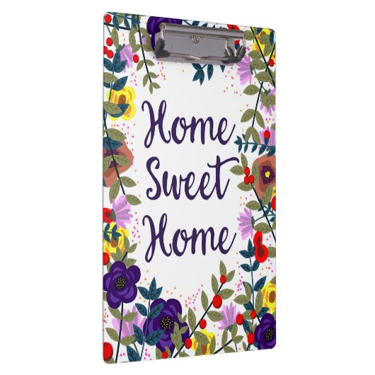 Home Sweet Home Floral Reef Klembord (Rechts)