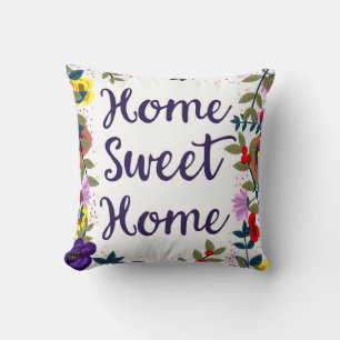 Home Sweet Home Floral Reef Kussen