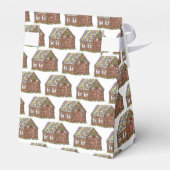 Home Sweet Home Gingerbrood House Holiday Bedankdoosjes (Achterkant)