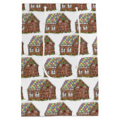 Home Sweet Home Gingerbrood House Holiday Medium Cadeauzakje (Achterkant)