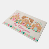 Home Sweet Home Gingerbrood Persoonlijke Doormat Deurmat (Schuin)
