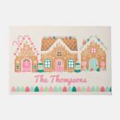 Home Sweet Home Gingerbrood Persoonlijke Doormat Deurmat (Voorkant)