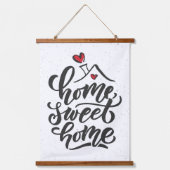 Home Sweet Home Hangend Wandkleed (Voorkant)