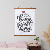 Home Sweet Home Hangend Wandkleed (Slaapkamer)