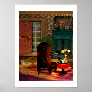 Home Sweet Home Het creatieve ontwerp van LeeMarie Poster