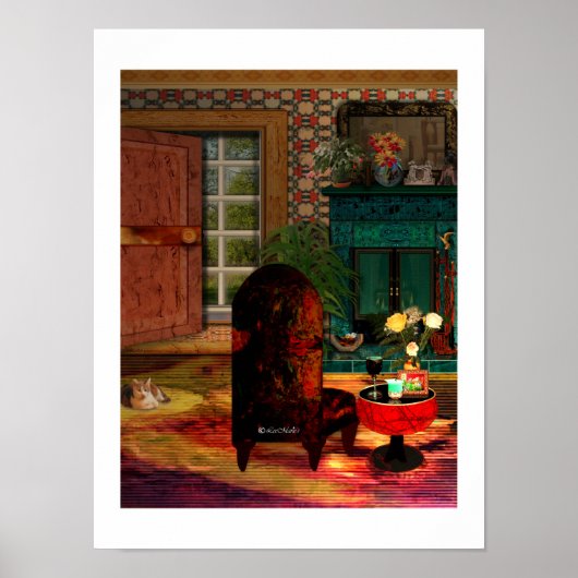 Home Sweet Home Het creatieve ontwerp van LeeMarie Poster (Voorkant)