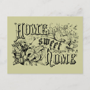 Home Sweet Home Home Decor en cadeaus Briefkaart