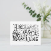 Home Sweet Home Home Decor en cadeaus Briefkaart (Staand voorkant)
