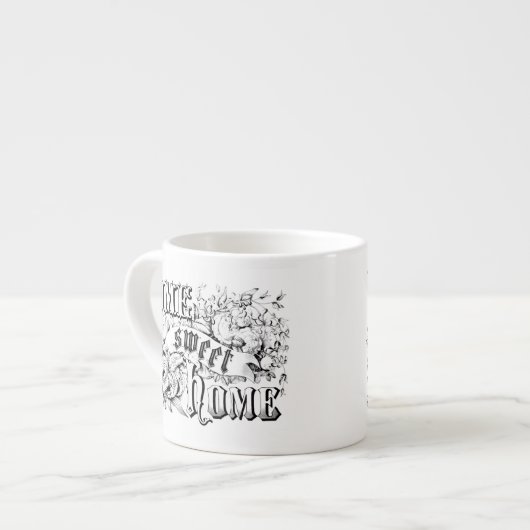  Home Sweet Home Home Decor en cadeaus Espresso Kop (Links)