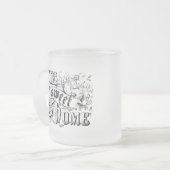  Home Sweet Home Home Decor en cadeaus Matglas Koffiemok (Voorkant links)
