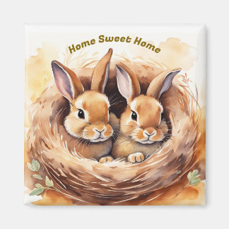 Home Sweet Home - house-warming cadeau koelkast Ma Magneet