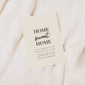 Home Sweet Home Housewarming Party Uitnodigen Kaart