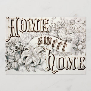 Home Sweet Home Housewarming Uitnodiging