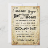 "Home Sweet Home" Invitaties voor huisverwarming Kaart (Voorkant)