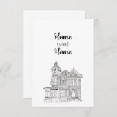 Home Sweet Home Kaart (Voorkant / Achterkant)