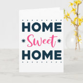 Home Sweet Home Kaart (Gele Bloem)