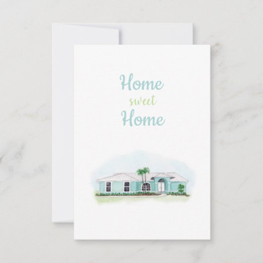 Home Sweet Home Kaart (Voorkant)