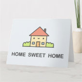Home Sweet Home Kaart (Voorkant)