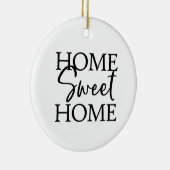Home Sweet Home Keramisch Ornament (Rechts)