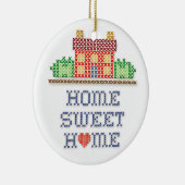 Home Sweet Home Keramisch Ornament (Rechts)