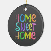 Home Sweet Home Keramisch Ornament (Links)