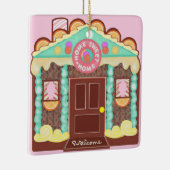 Home Sweet Home-kerstversiering Keramisch Ornament (Rechts)
