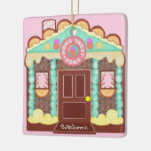 Home Sweet Home-kerstversiering Keramisch Ornament (Links)