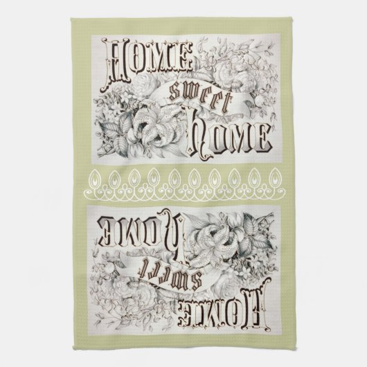 Home Sweet Home Kitchen Towel Theedoek (Verticaal)