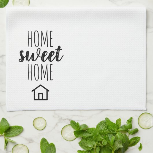 Home Sweet Home Kitchen Towel Theedoek (Gevouwen)