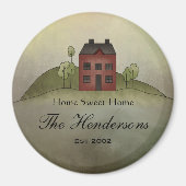 Home Sweet Home Koelkast Magneet (Voorkant)