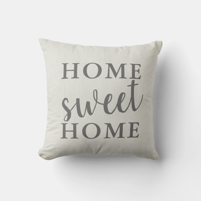 Home Sweet Home Kussen (Voorkant)