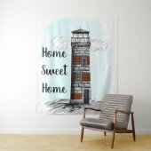Home Sweet Home Lighthouse Wandkleed (In situ)