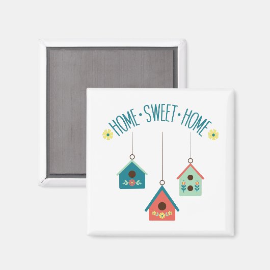 Home Sweet Home Magneet (Voorkant / Achterkant)