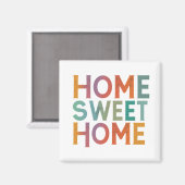 Home sweet home magneet (Voorkant / Achterkant)