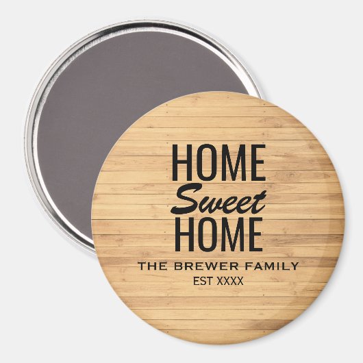 Home Sweet Home Magnet (Voorkant / Achterkant)