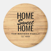 Home Sweet Home Magnet (Voorkant)