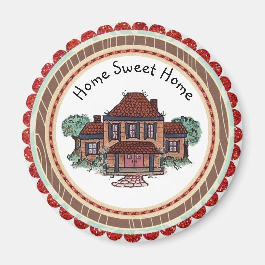 Home Sweet Home Magnet (Voorkant)