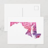 Home Sweet Home Maryland Briefkaart (Voorkant / Achterkant)