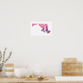 Home Sweet Home Maryland Poster (Keuken)